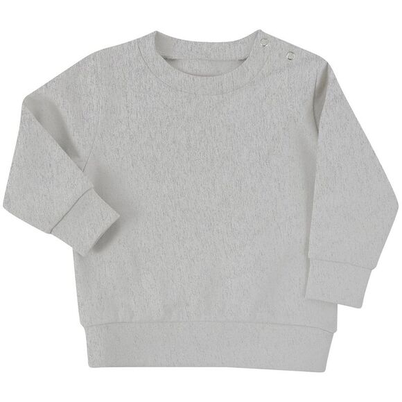 Larkwood Baby Sustainable Sweatshirt / Heather Grey - Picture 2 of 2